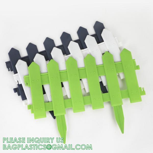 Metal Fence, Plastic Fence, Wooden Fence, Lawn Edging Border Outdoor Garden Fence Panels Decorative Plastic Fencing