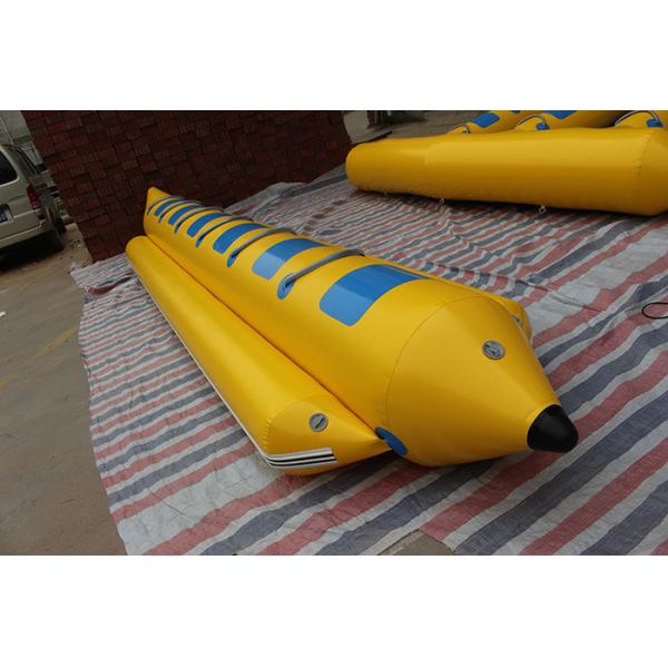 Garden Red Orange Yellow Banana Boat Raft Suitable For Adults