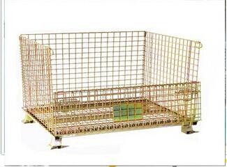 Galvanized Steel Pallet/Foldable Metal Box Container Pallet/Heavy Duty Cargo Storage Stee