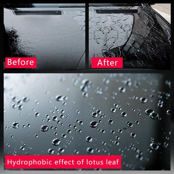 Eco Friendly Vehicle'S Metallic Grey Car Polish Ceras y selladores de secado rápido