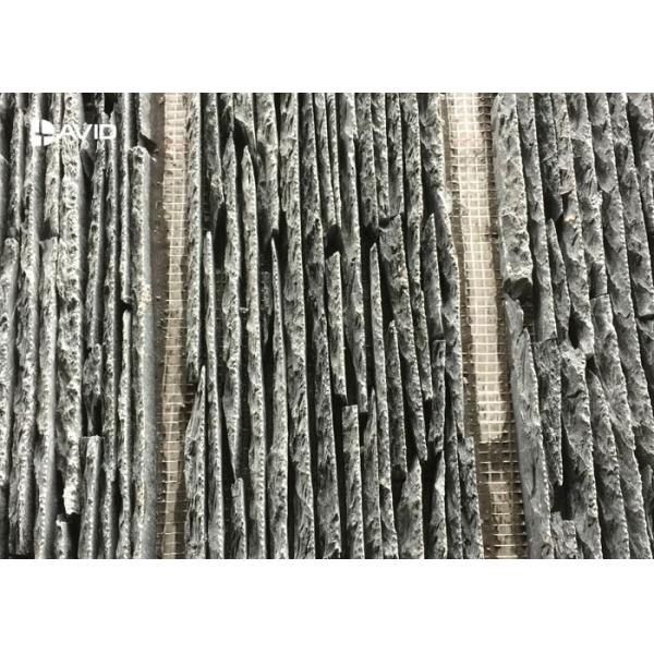 Exterior Slate Cultured Stone For Garden Fountain Decoration Fade Resistance