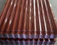 High Strength Prepainted / Galvanized corrugated metal roofing sheet