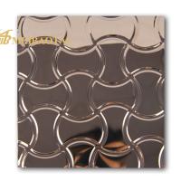 Padrão lustrado espelho de Diamond Embossed Stainless Steel Sheet AISI