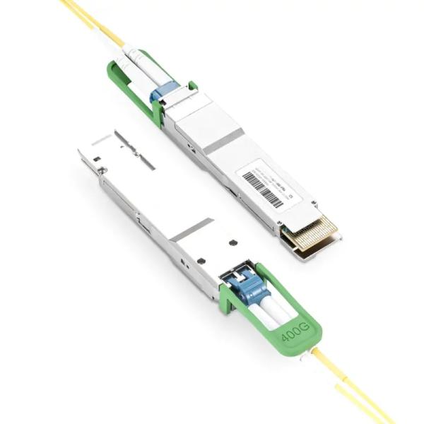 Comelink 400G QSFP-DD FR4 Optical Transceiver Module,400G QSFP-DD FR4 PAM4 Optical Transceiver CWDM4 2km Duplex LC SMF, 1310nm 2km