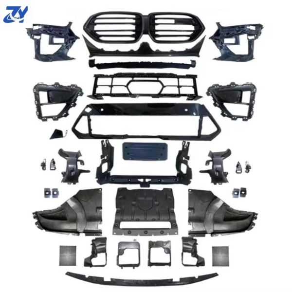 For BMW High Quality Body Kit 2024 X6 G06 Lci to X6M F96 Lci Front Bumper Grille