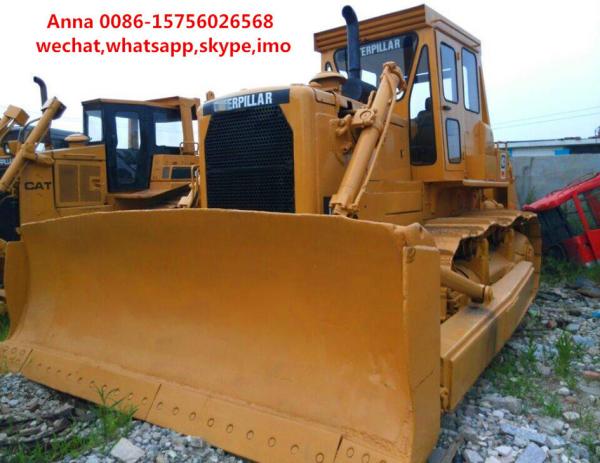 4.5m3 Blade Capacity Second Hand Bulldozer , Old Cat Bulldozers / D8K / D8N