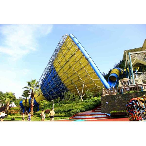 Superior Medium Backyard Tornado Water Slides Kids Water Play Equipment