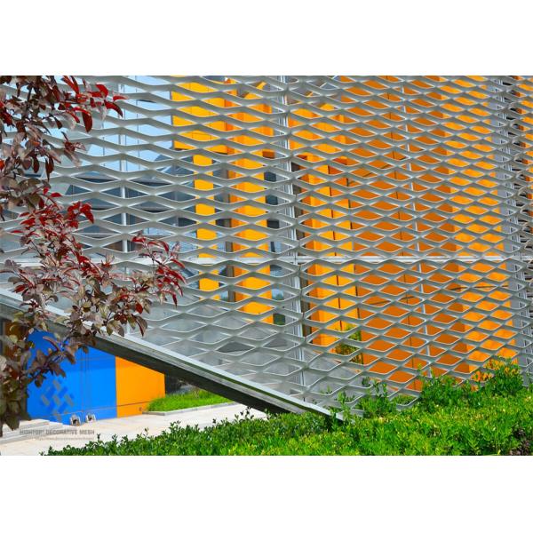 OEM Aluminum Expanded Metal Mesh Ral Color For Decoration