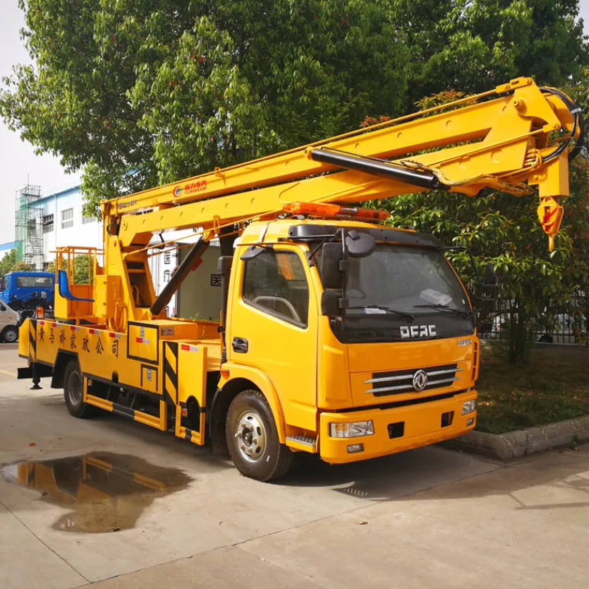 Dongfeng 25m Hydraulic Aerial Platform Truck Construction Equipment High Altitude Working