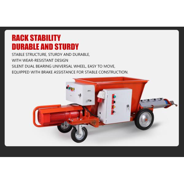 5.5kw 35L Concrete Wall Plastering Machine 380V Gypsum Lime Plaster Machine