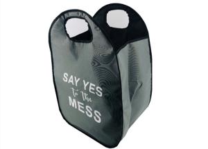 16. 5" organizador acolhedor Polyester Laundry Bag de x13.5 " x25.5” com punhos