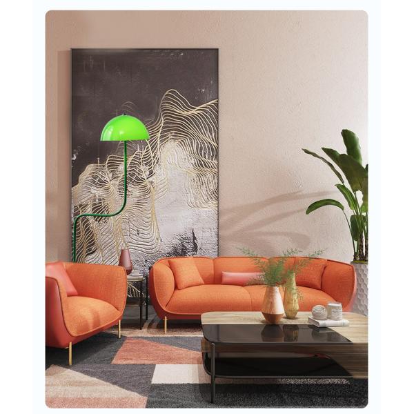 Cabeceira criativa Bean Sprout Lamp do quarto do estudo da lâmpada de Sofa Next To The Floor da sala de Emerald Green Atmosphere Lamp Living