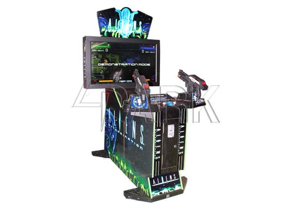 42 Aliens Extermination Arcade Machine Interactive TV Gun Shooting Game
