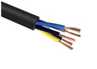 El caucho de cobre de Conducotor forró el cable, cable eléctrico de goma 300/300V