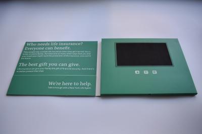 Tft Screen Digital Recordable Video Greeting Card For Financial Services Organications