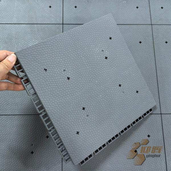 Multipurpose Thermoplastic FIBA Approved Tiles Single layer Pickleball Sports Floor Tiles