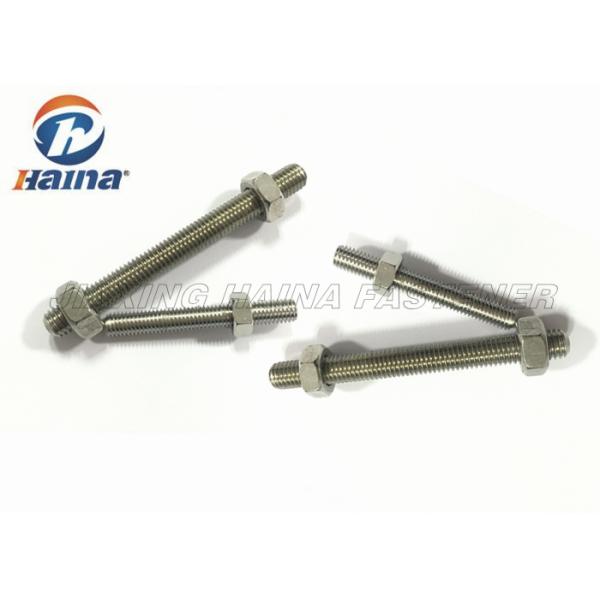 DIN 976 Stainless Steel 304/316 Full Threaded Rod hex bolts and nuts