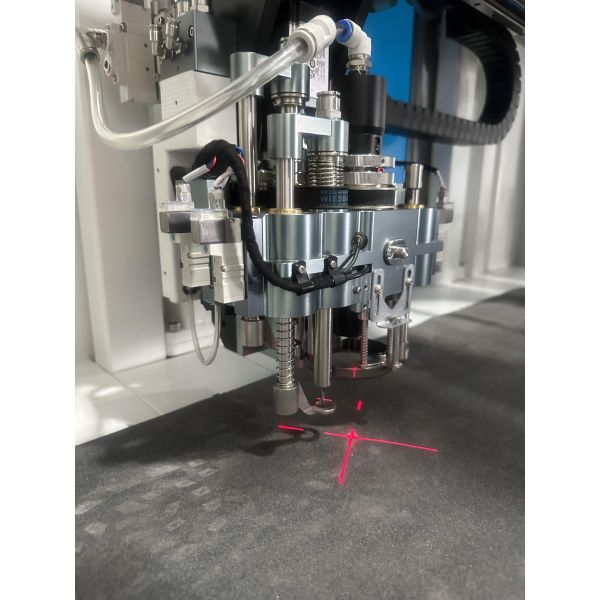 Dual Head IB1660 Leather Cutting Machine | Automatic CNC Genuine Leather Cutter