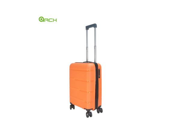 Wholesale Cheap PP Travel Trolley Luggage with Double Spinner Wheels