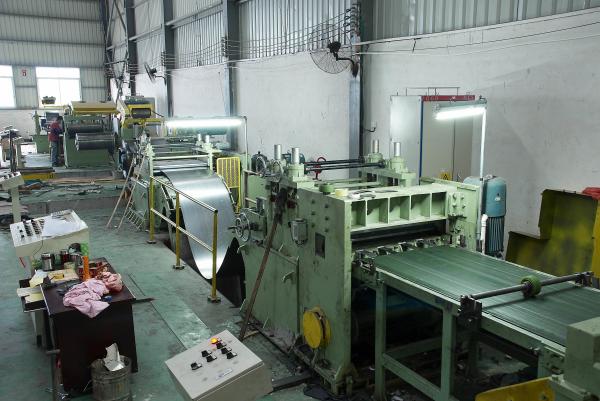 42CrMo Steel Coil Cut To Length Line Tinplate Sheet Metal Straightening Machine
