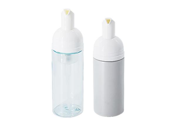 120 ml / 150 ml de cor e logotipo personalizados PP PET espuma de bomba de garrafa de cuidados com a pele embalagem UKF17