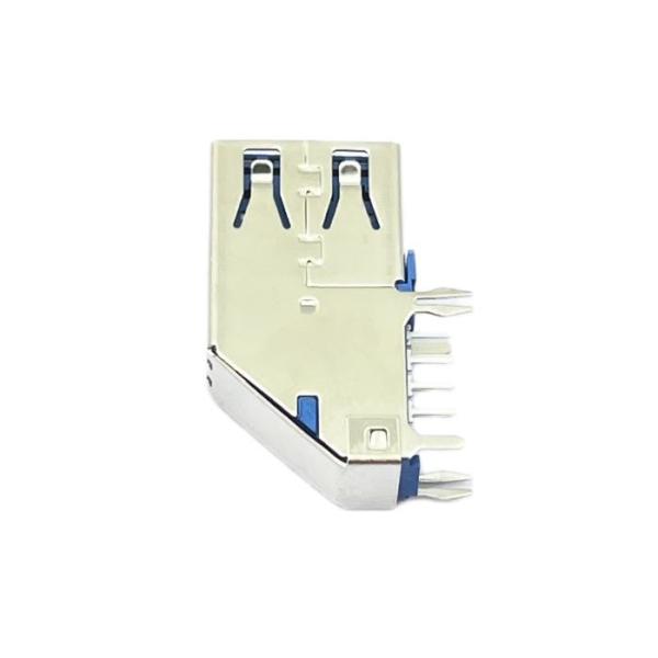 USB3.0 Uma tomada de conector DIP feminina HF 90 graus