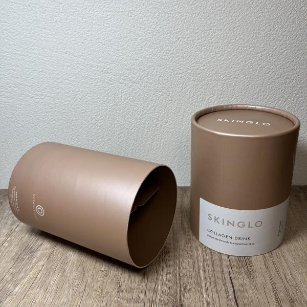 Dia 102mm*158mm Kraft Tube Box Luxury Candle Packaging Boxes Rolled Edge