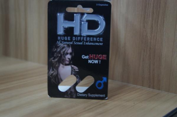 Recycled Blister Pack Packaging For HD Male Sexual Enhancement Capsule