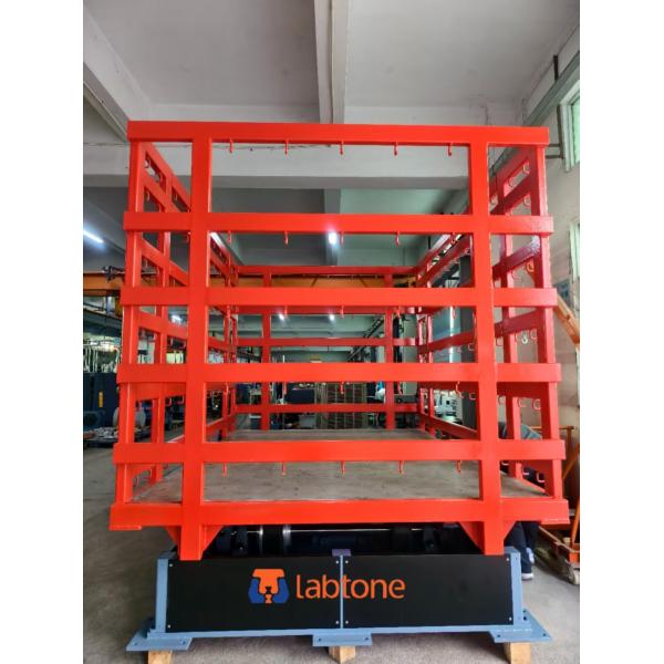 Vibration Testing Mechanical Shaker Table with 2-5Hz Frequency and 30 deg Unbalance Vibration Mode