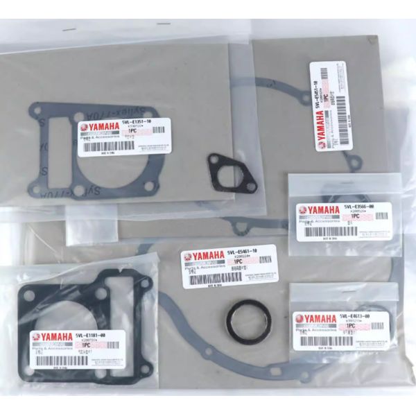 Motorcycle Engine Complete Gasket Sets for Yamaha 5VL YBR125 JYM125