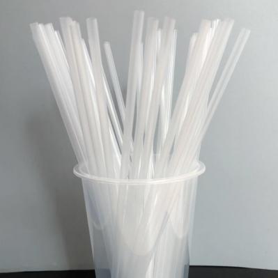 Bar Accessories Type Drinking Straws 6mm Diameter ECO Friendly Custom Transparent PLA