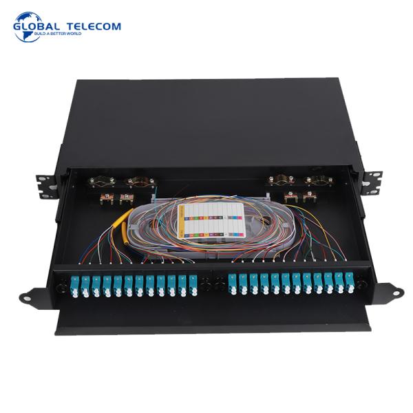 Odf Fiber Optic Patch Panel Wall Mounted 12 24 48 96 144 Port