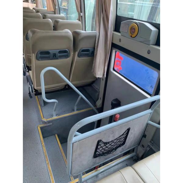 Используемый автобус ZK6107 Yutong использовал двойные двери мест автобуса 41 пассажира используемые километр Chiassis автобуса тренера стальной низкий