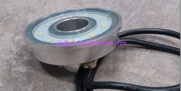 Middle Hole Type Underwater Pond Led Lights 5W RGB LED Aluminium Material