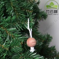 Solid Wood Christmas Decoration Beads Wall Hanging Eco-friendly