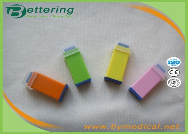21G Red Colour Sterile Pressure Activated Safety Blood Lancet Blood Sample Needle Asepsis Blood Collector