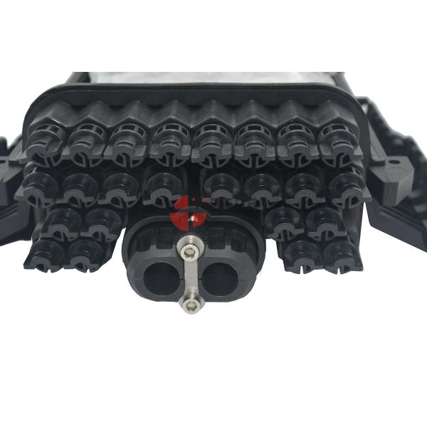 Приложение коробки замка для канатов волокна кабеля падения портов ФТТХ держателя 24 поляка ИП68 ПП материальное