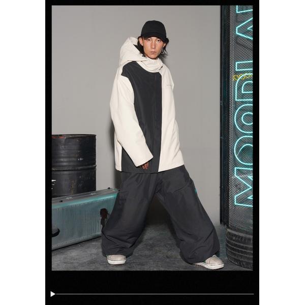 Windstopper Cotton Filling OEM ODM Heated Ski Pants for Adults Slanting Placket