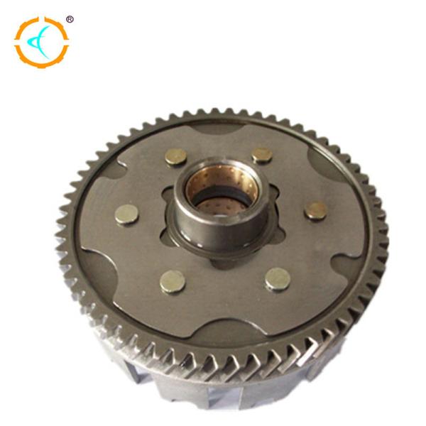 Silver GS125 Motorcycle Clutch Housing OEM Available For 125cc Clutch Motorcycle