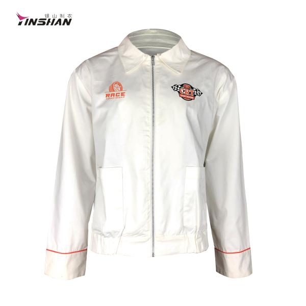 Unisex Adults Nylon Elastane Casual Jacket Sport Set with Custom Design Printing Logo