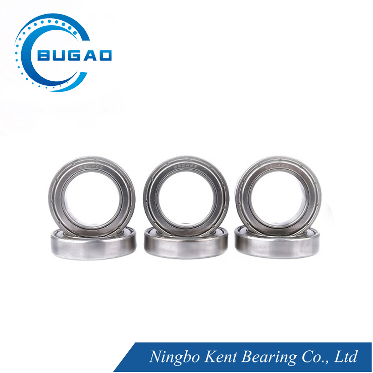 ROHS SGS ISO9001:2015 Certified Deep Groove Ball Bearing 6200 6201 6202 Series for Axial and Radial Force in Electric Motors