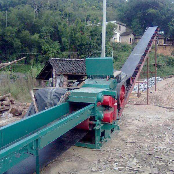 Industrial Drum Waste Wood Chipping Machine Wood Chipper in India