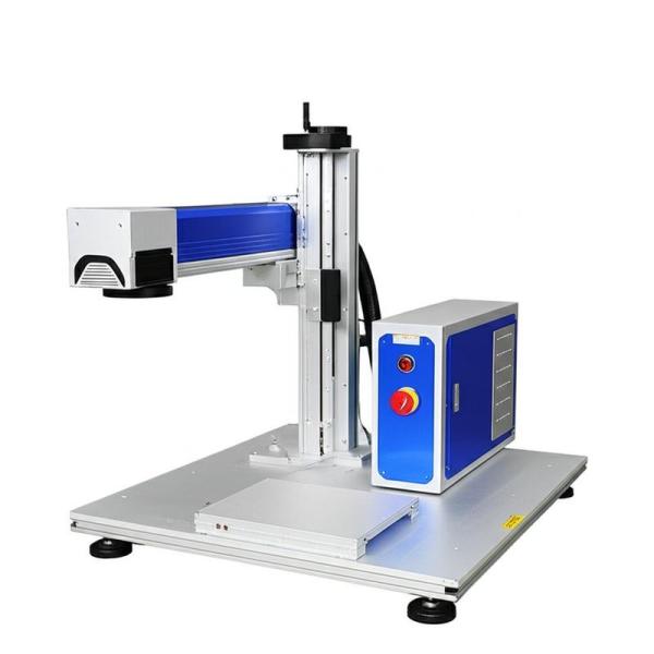 650 caractères/seconde Vitesse de marquage Machine de marquage laser avec méthode de balayage 2D de précision et refroidissement à l'air