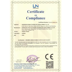 Shenzhen Hosing Technology Development Co., Ltd. Certifications