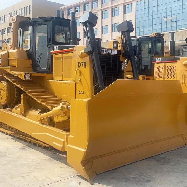 Подержанный полётчик использованный бульдозер Cat D7R Машины
