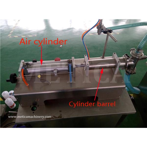 CE semi automático pneumático da máquina de enchimento da pasta aprovado para o molho