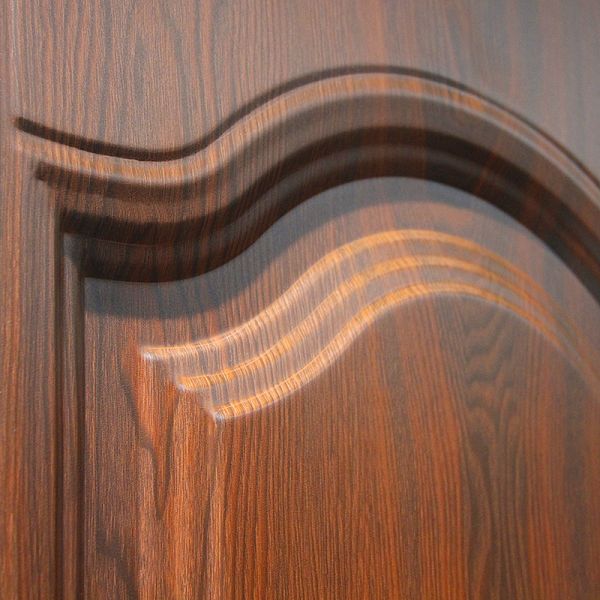 70mm Thick Steel Security Door Transfer Printing Modern Design Stainless Steel Style