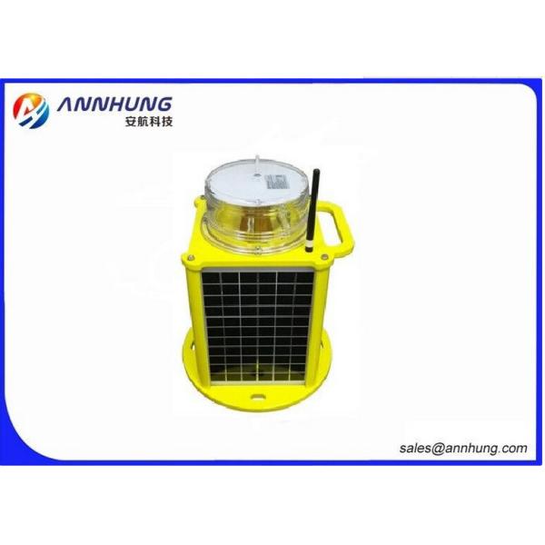Remote Control Solar Powered Aviation Lights for Mobile Phone Masts