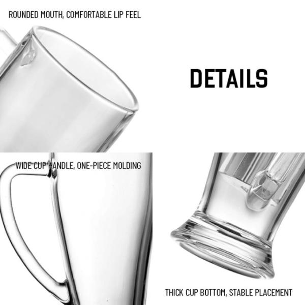 Produits en verre de qualité alimentaireBespoke 12 ̊17 oz Bier Produits en verre de qualité alimentaireFabrique directe en grosB2B Solutions de prix en vrac