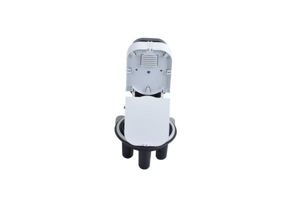 Waterproof Dome Fiber Optical Splice Closure Black PC Material For FTTA